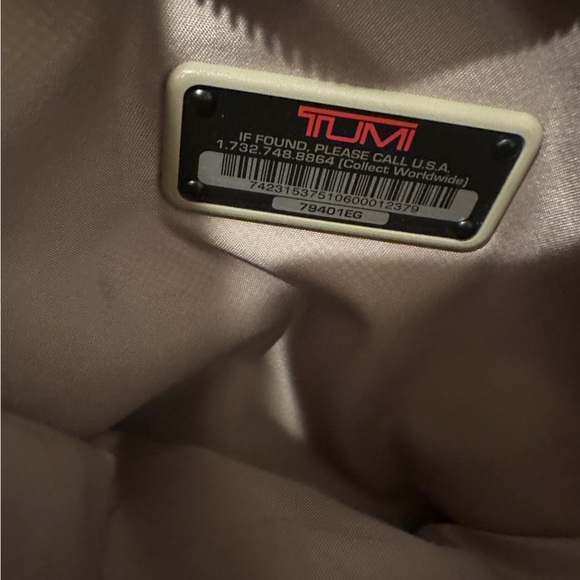 Tumi Sinclair Viera Business Charcoal Gray Tote Bag - Picture 6 of 8